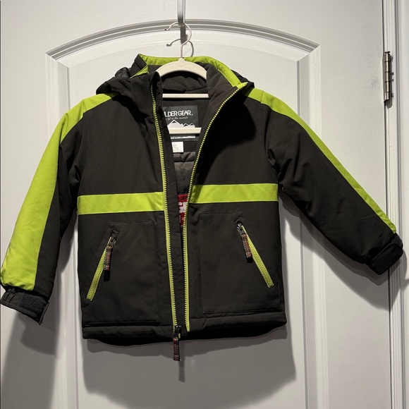 Boulder Gear Boys Jacket • Size 4 • Gray & Green - Picture 1 of 6
